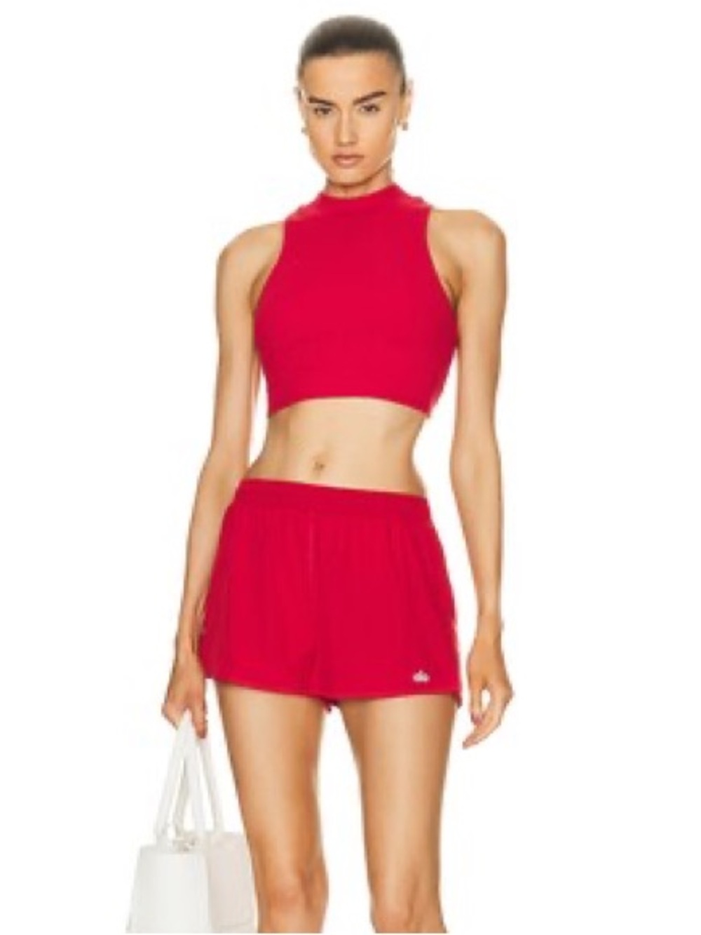 Alo Yoga Stride Shorts Classic Red Summer